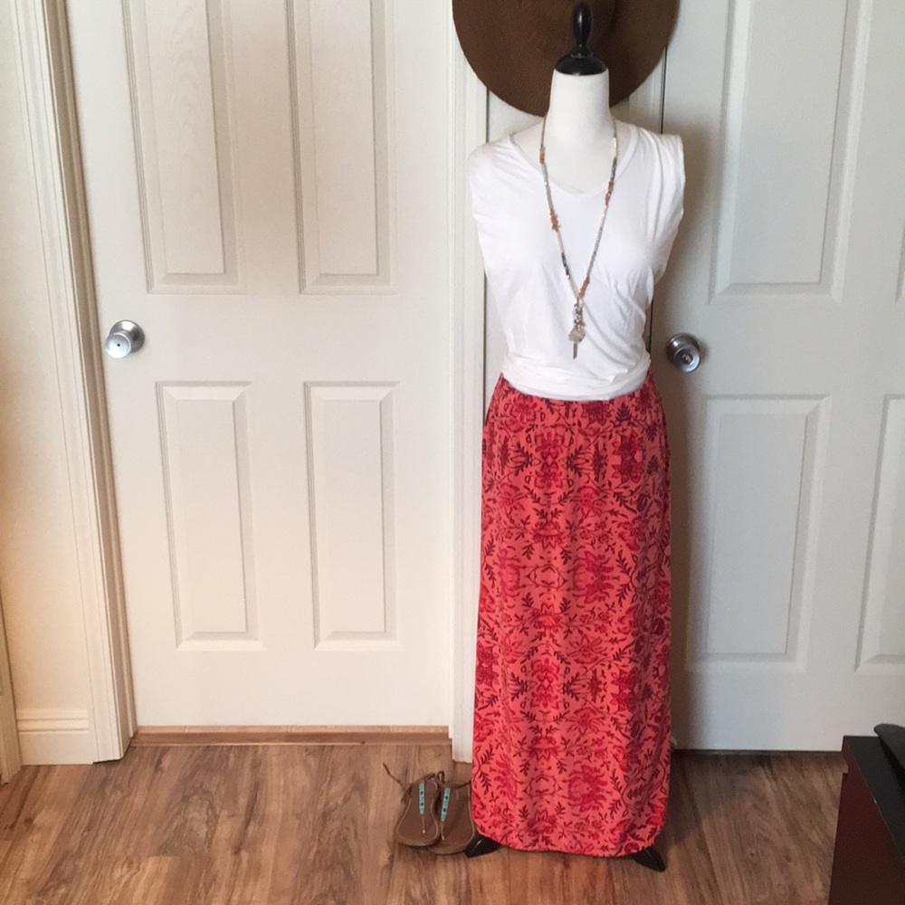 Old Navy Boho Maxi Skirt